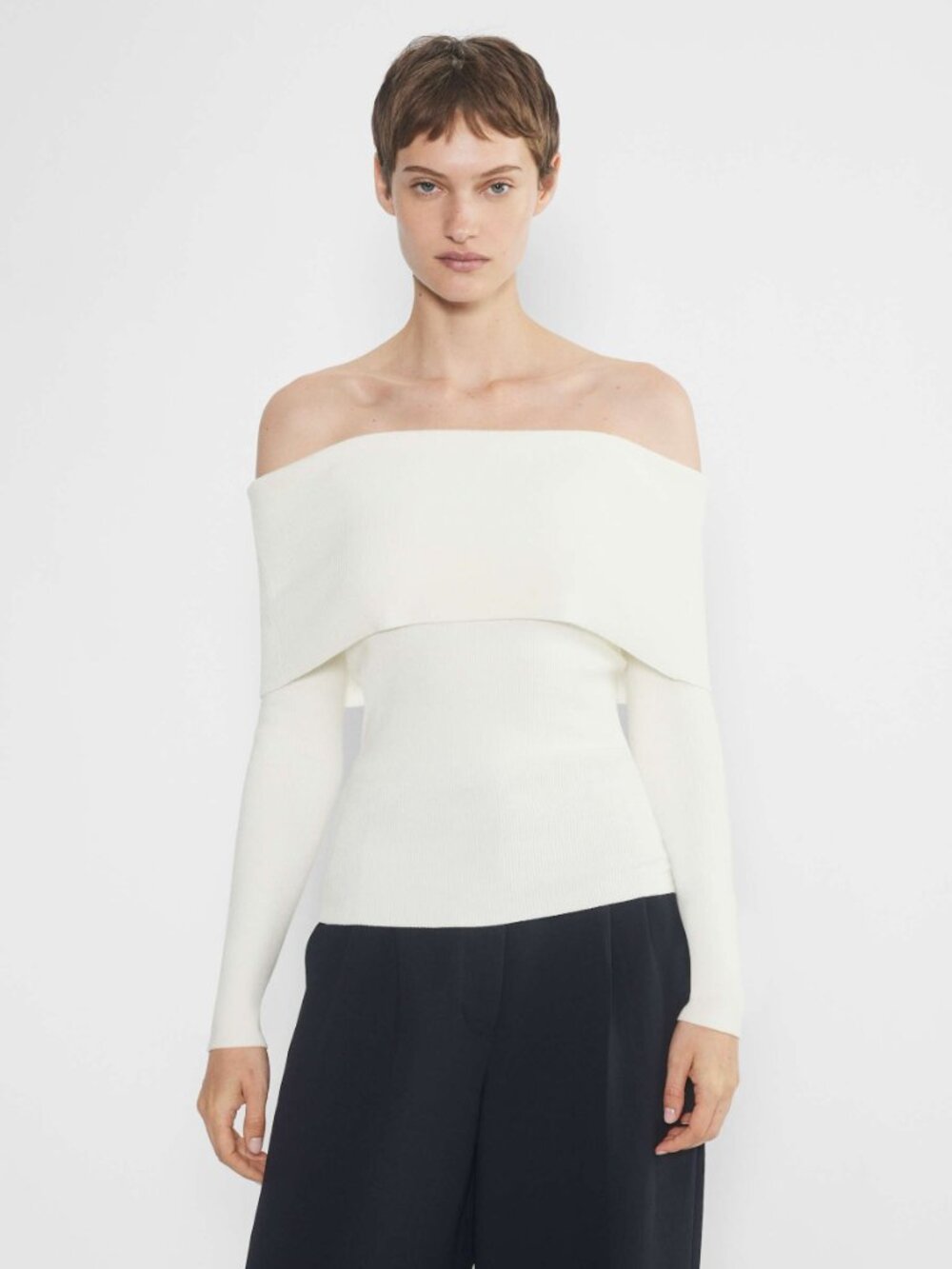 Aritzia Wilfred Nola Sweater - Light Birch - Size XS